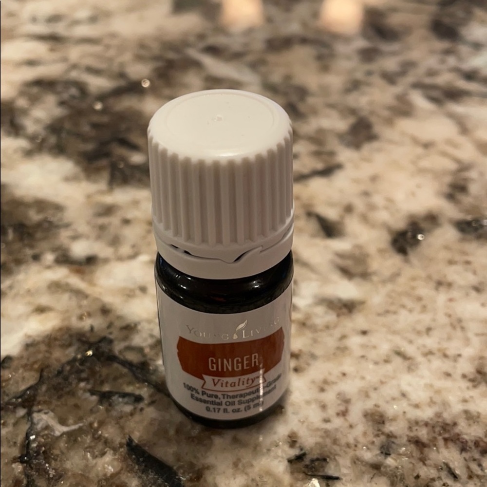 Brand new bottle of Ginger essential oil.